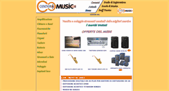 Desktop Screenshot of centermusicsenise.it